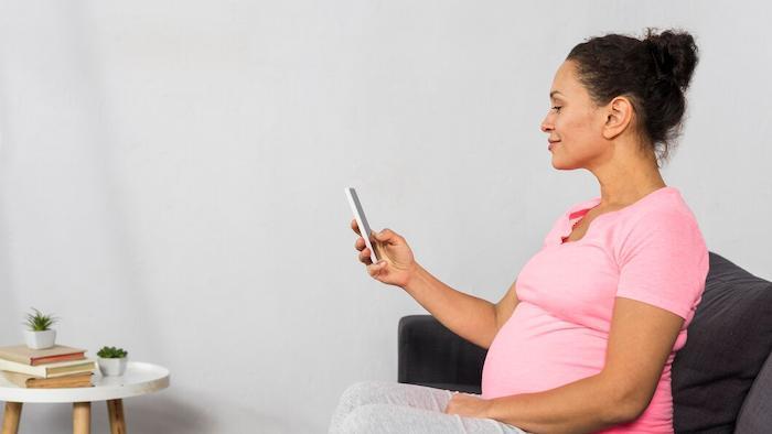 aplicativo de teste de gravidez online