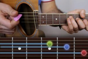 Mejores aplicaciones acordes de guitarra