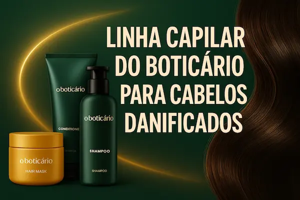 Linha capilar do Boticário para cabelos danificados: cronograma prático