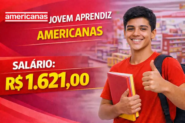 jovem aprendiz Americanas