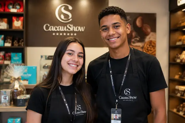 Cacau Show com vagas abertas para aprendizes